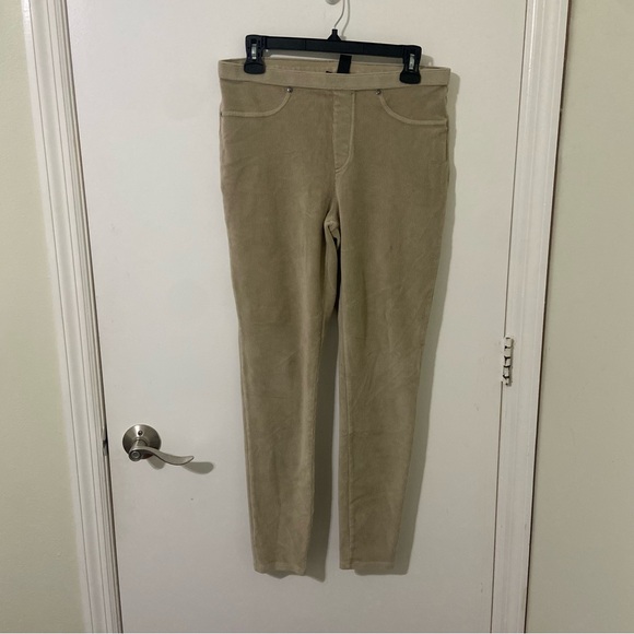 Style & Co. Pants - Style & Co Women’s Beige Tan Mid-Rise Corduroy Leggings Pants